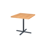 Cafétafel PRISMA met gefineerd blad