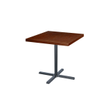 Cafétafel PRISMA met gefineerd blad