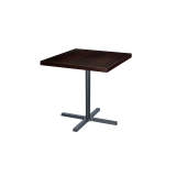 Cafétafel PRISMA met gefineerd blad