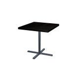 Cafétafel PRISMA met gefineerd blad