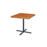 Cafétafel PRISMA met gefineerd blad