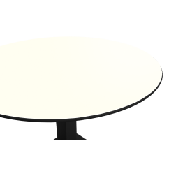 Cafétafel PRISMA met HPL blad