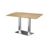 Cafétafel SIGMA DUO met laminaatblad