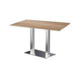 Cafétafel SIGMA DUO met laminaatblad