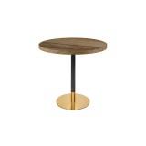 Cafétafel OMEGA R met laminaatblad