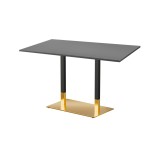 Cafétafel OMEGA DUO met laminaatblad