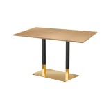 Cafétafel OMEGA DUO met laminaatblad
