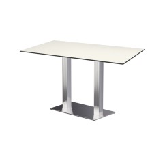 Cafétafel SIGMA DUO met HPL blad