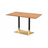 Cafétafel OMEGA DUO met HPL blad