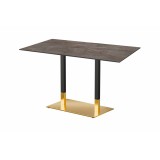 Cafétafel OMEGA DUO met HPL blad