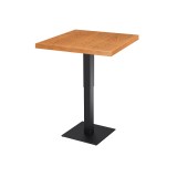 Cafétafel ADAPTIVE met gefineerd blad