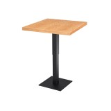 Cafétafel ADAPTIVE met gefineerd blad