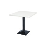 Cafétafel GIZA met gefineerd blad