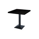 Cafétafel GIZA met gefineerd blad