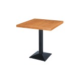 Cafétafel GIZA met gefineerd blad