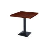Cafétafel GIZA met gefineerd blad