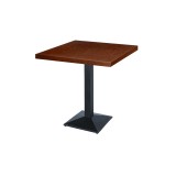Cafétafel GIZA met gefineerd blad