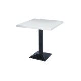 Cafétafel GIZA met gefineerd blad
