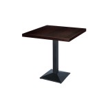 Cafétafel GIZA met gefineerd blad