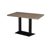 Cafétafel GIZA DUO met gefineerd blad