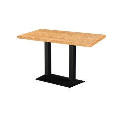 Cafétafel GIZA DUO met gefineerd blad