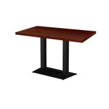 Cafétafel GIZA DUO met gefineerd blad