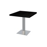 Cafétafel SIGMA met gefineerd blad