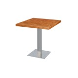 Cafétafel SIGMA met gefineerd blad