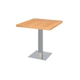 Cafétafel SIGMA met gefineerd blad