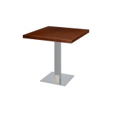 Cafétafel SIGMA met gefineerd blad