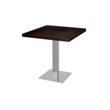 Cafétafel SIGMA met gefineerd blad