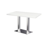 Cafétafel SIGMA DUO met gefineerd blad