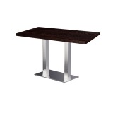 Cafétafel SIGMA DUO met gefineerd blad