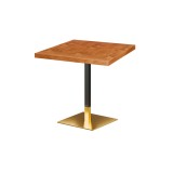 Cafétafel OMEGA met gefineerd blad