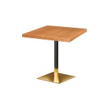 Cafétafel OMEGA met gefineerd blad