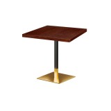 Cafétafel OMEGA met gefineerd blad