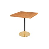 Cafétafel OMEGA R met gefineerd blad