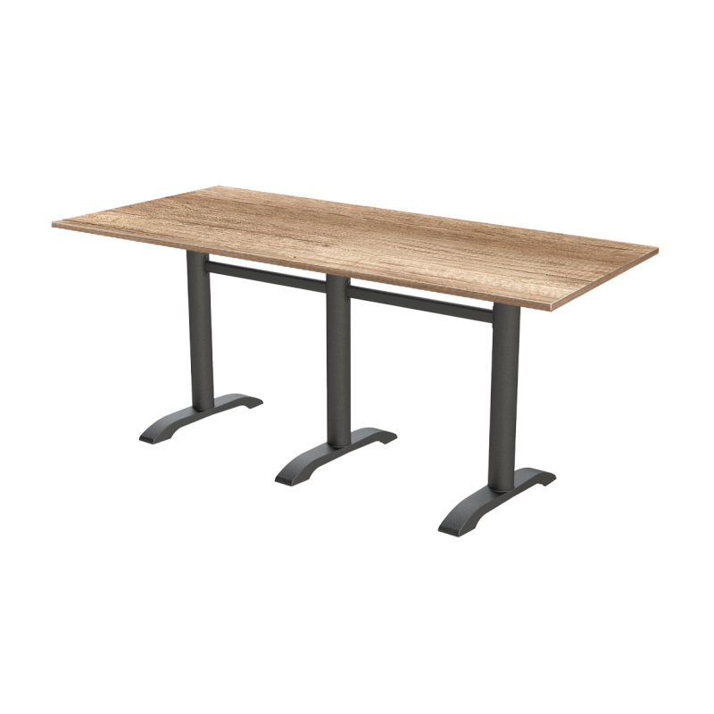 Cafétafel CARVO TRIO met laminaatblad