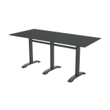 Cafétafel CARVO TRIO met HPL blad