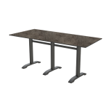 Cafétafel CARVO TRIO met HPL blad