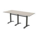 Cafétafel CARVO TRIO met HPL blad