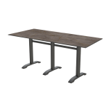 Cafétafel CARVO TRIO met HPL blad