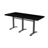 Cafétafel CARVO TRIO met gefineerd blad