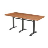 Cafétafel CARVO TRIO met gefineerd blad