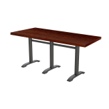 Cafétafel CARVO TRIO met gefineerd blad
