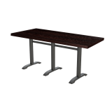 Cafétafel CARVO TRIO met gefineerd blad