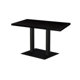 Cafétafel ALFA XL DUO met gefineerd blad