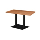 Cafétafel ALFA XL DUO met gefineerd blad
