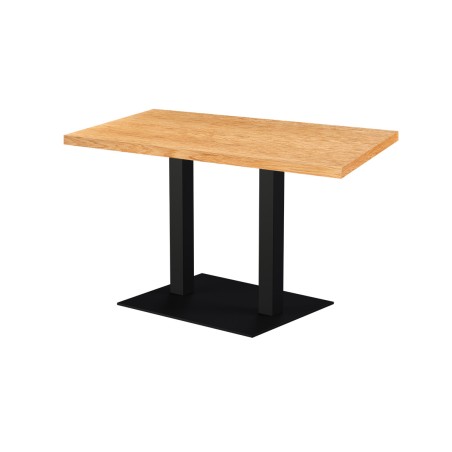 Cafétafel ALFA XL DUO met gefineerd blad