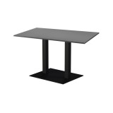 Cafétafel ALFA XL DUO met laminaatblad